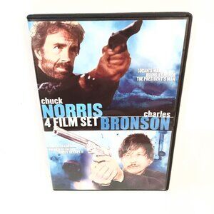 Chuck Norris & Charles Bronson 4 Film Set DVD